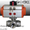 Motorised 2PC Flanged Floating Ball Valve Wtih Taiwan Electric Actuator